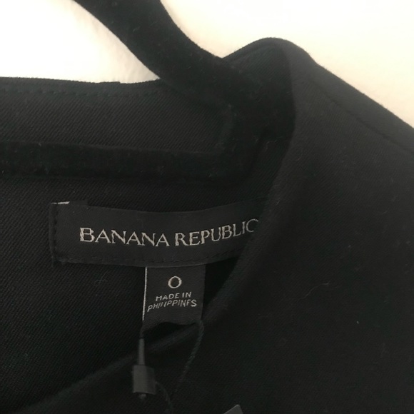 NWT Banana Republic Black Asymmetrical Sheath Dress - Picture 2 of 3